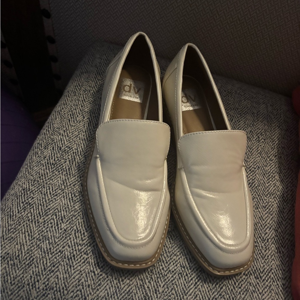 Cream Loafers